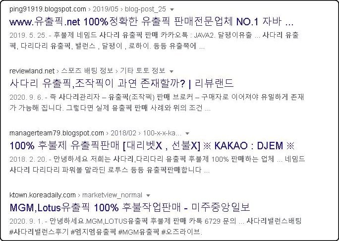 사다리 유출픽 판매 min